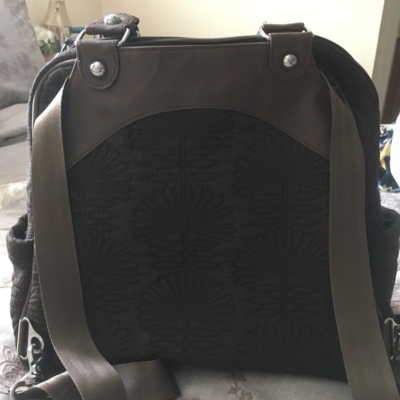 Brown Petunia pickle bottom backpack on sale - Picture 2 of 8